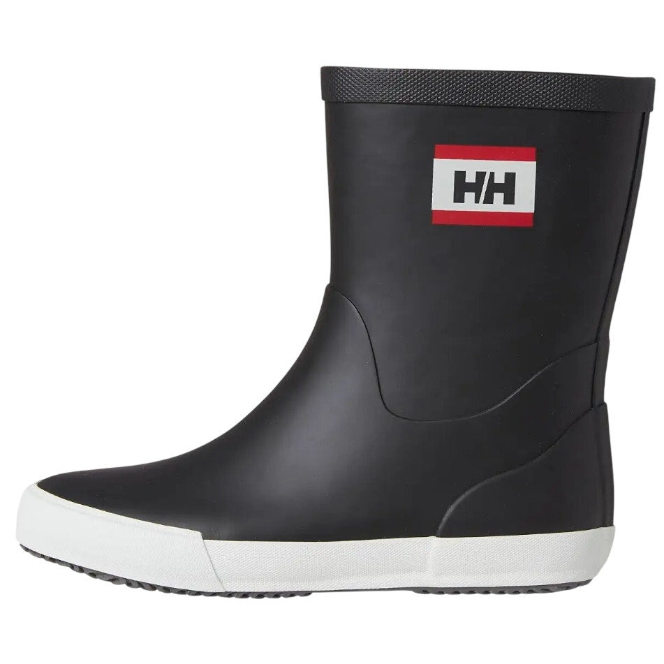 Helly Hansen Womens Nordvik 2 Rain Boots US 8 EU 38 Black White NWOB
