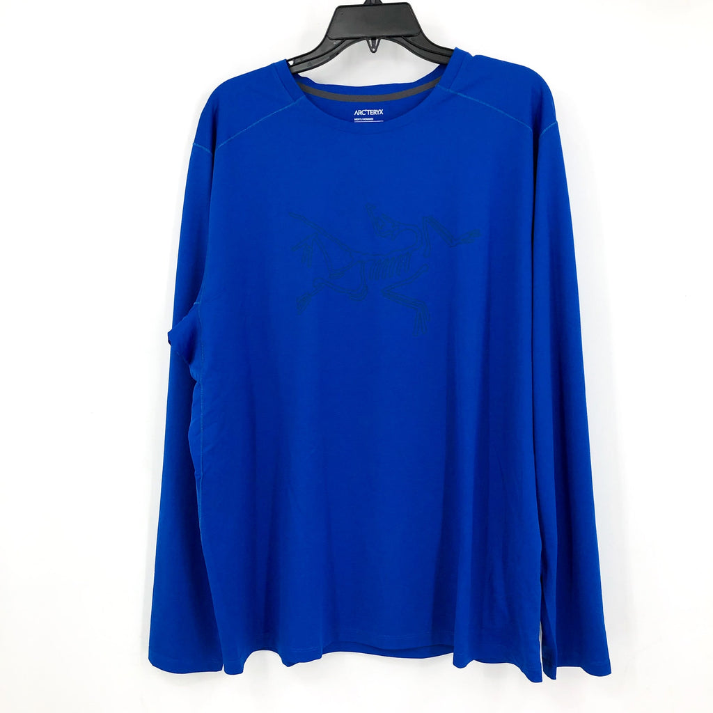ARC'TERYX Men's Archaeopteryx Long Sleeve T-Shirt XL Blue Crewneck NWOT