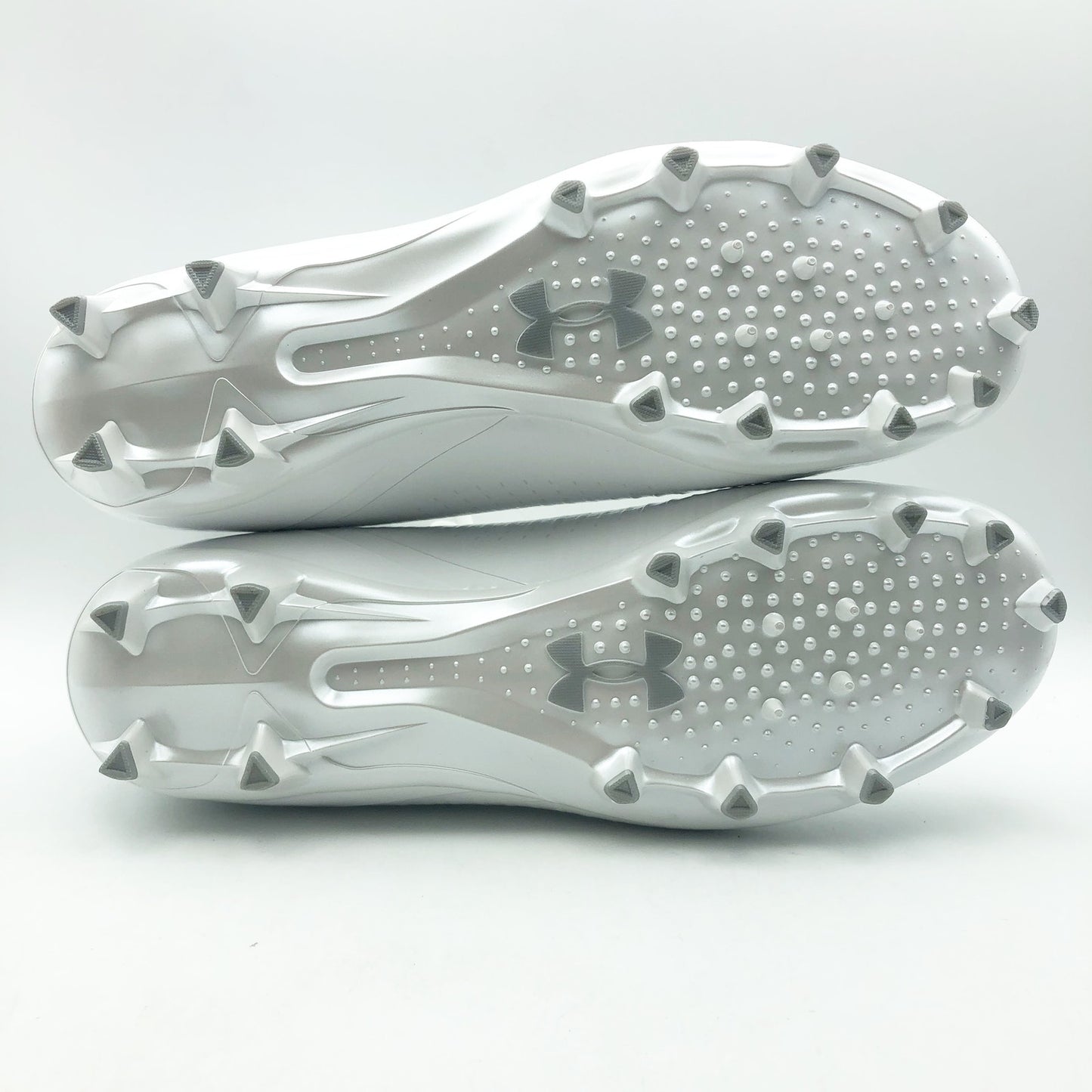 Under Armour Men Highlight MC 2.0 High Top Football Cleats Size 9.5 White NWOB