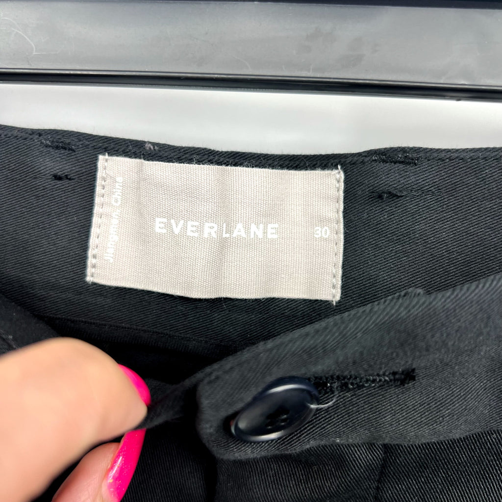 EVERLANE Men's The 7" Performance Chino Shorts Size 30 Black NWT