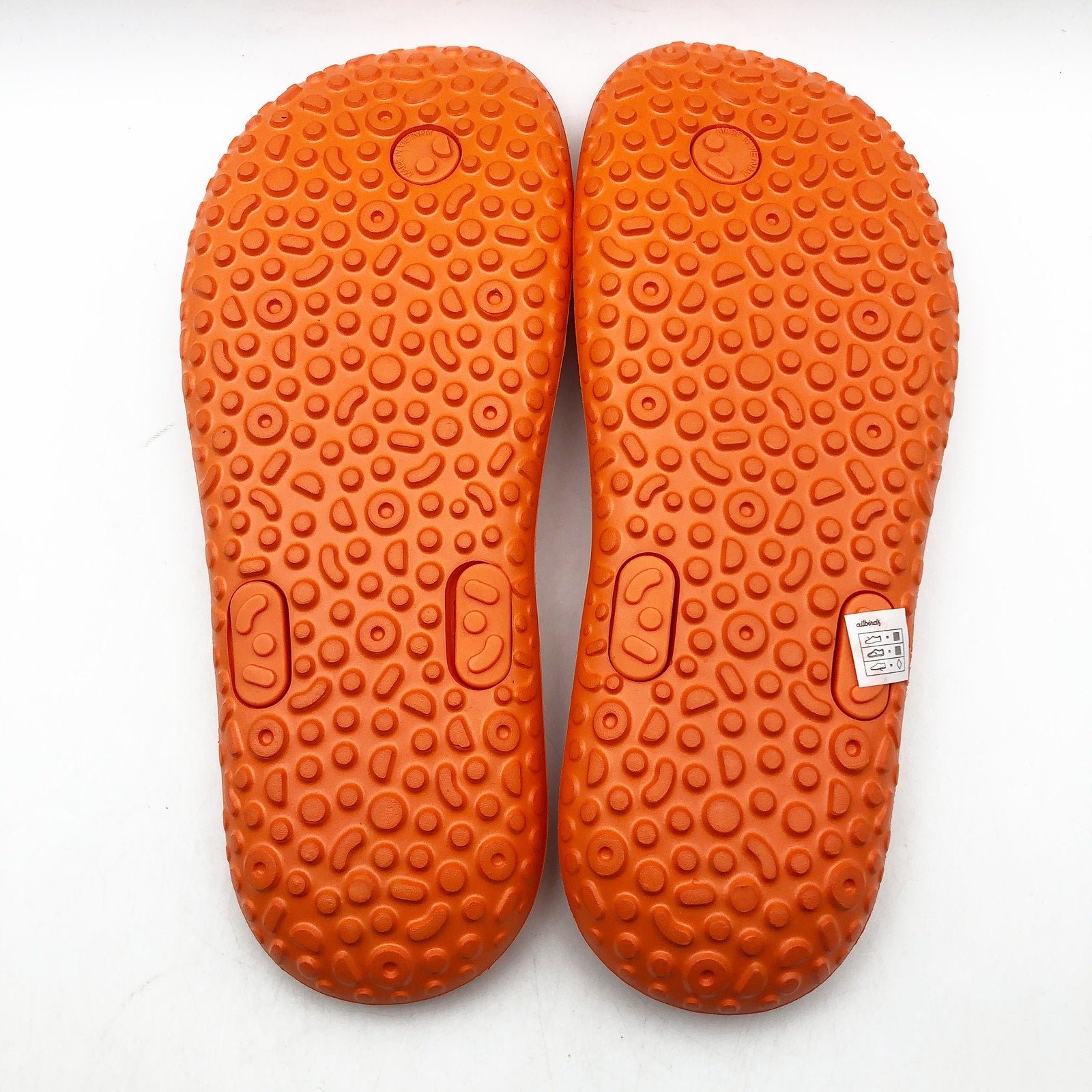Allbirds Sugar Zeffer 2 Sandals Mens 9 Womens 11 Bright Orange Flip Flops NWT