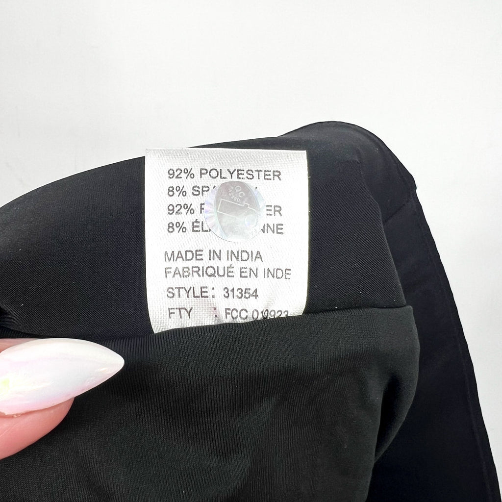 JAMIE SADOCK Women's Air Wear Pleated Golf Skort Size 8 Jet Black Cooltrex NWT