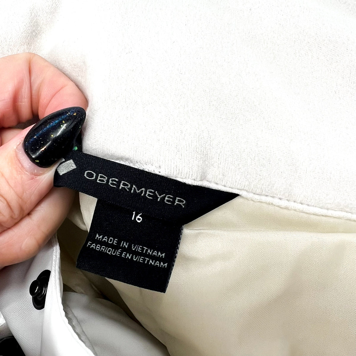 OBERMEYER Womens Malta Thermal Insulated Snow Pants Size 16 White NWT