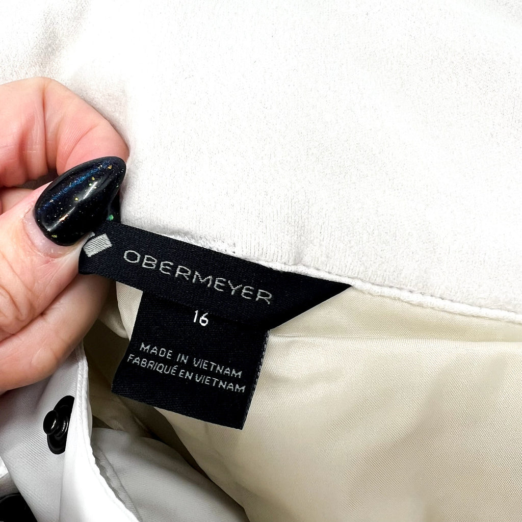 OBERMEYER Womens Malta Thermal Insulated Snow Pants Size 16 White NWT