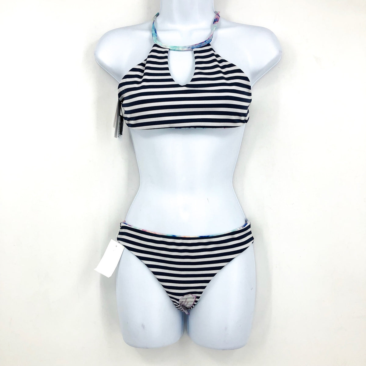 SPLENDID Girls' Brighter Side Hi Neck Two Piece Set 12 Multicolor Reversible NWT