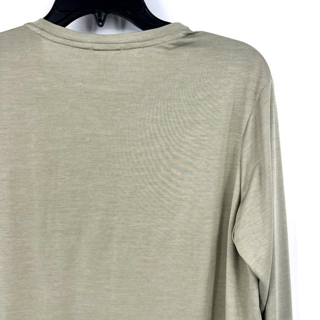 HELLY HANSEN Women's Sval Long Sleeve Shirt Large Green Light Lav Crewneck NWT