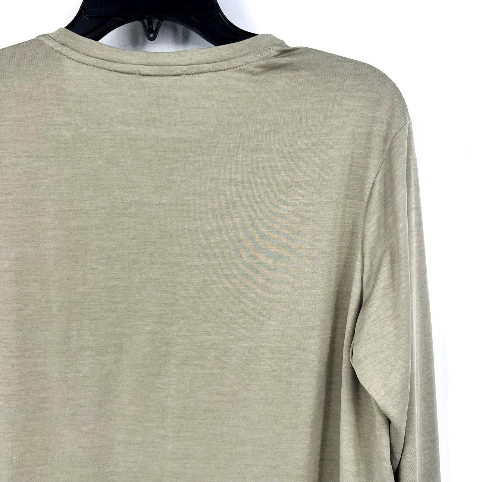 HELLY HANSEN Women's Sval Long Sleeve Shirt Large Green Light Lav Crewneck NWT