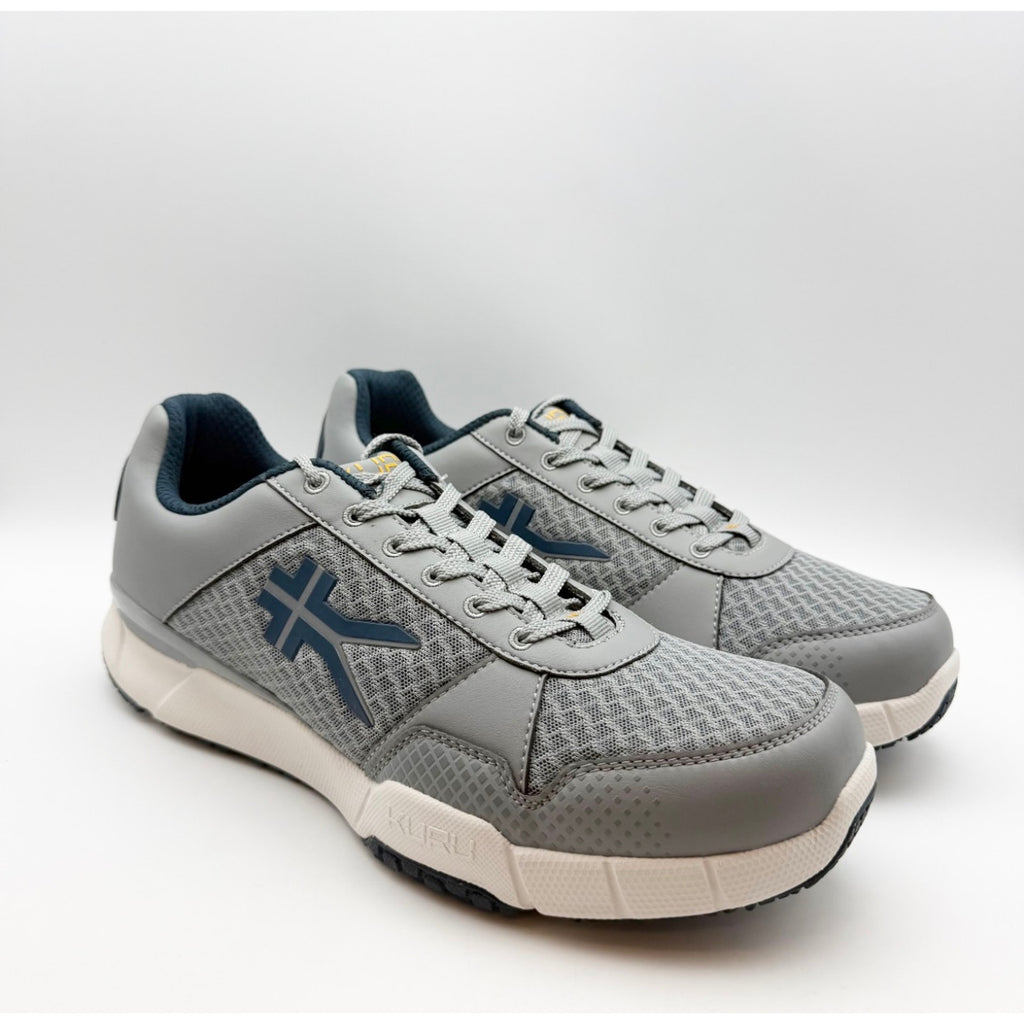 KURU Men's Quantum Athletic Shoes Size 8 M EU 40.5 Fossil Gray Sneakers NWOB