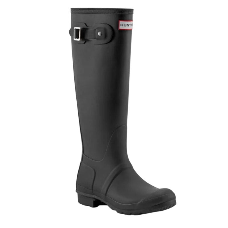Hunter Womens Original Tall Rain Boots Size 10 Black Waterproof NWOB