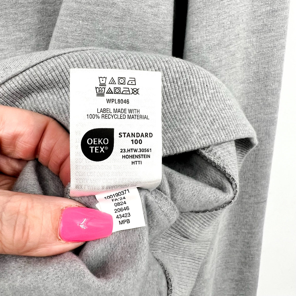 IDEOLOGY Women's Fleece Hoodie Small Grey Zinc Heather Sweatshirt NWT
