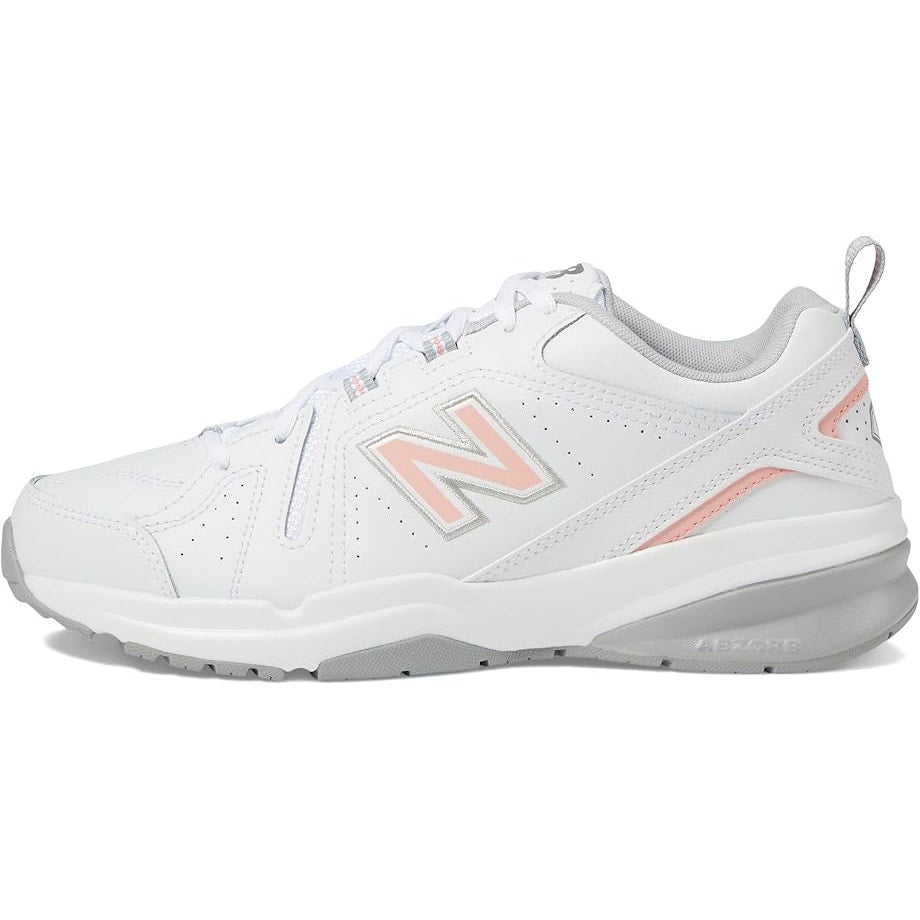 New Balance Womens WX608v5 Running Sneakers US 9 B EU 40.5 White Pink NWOB