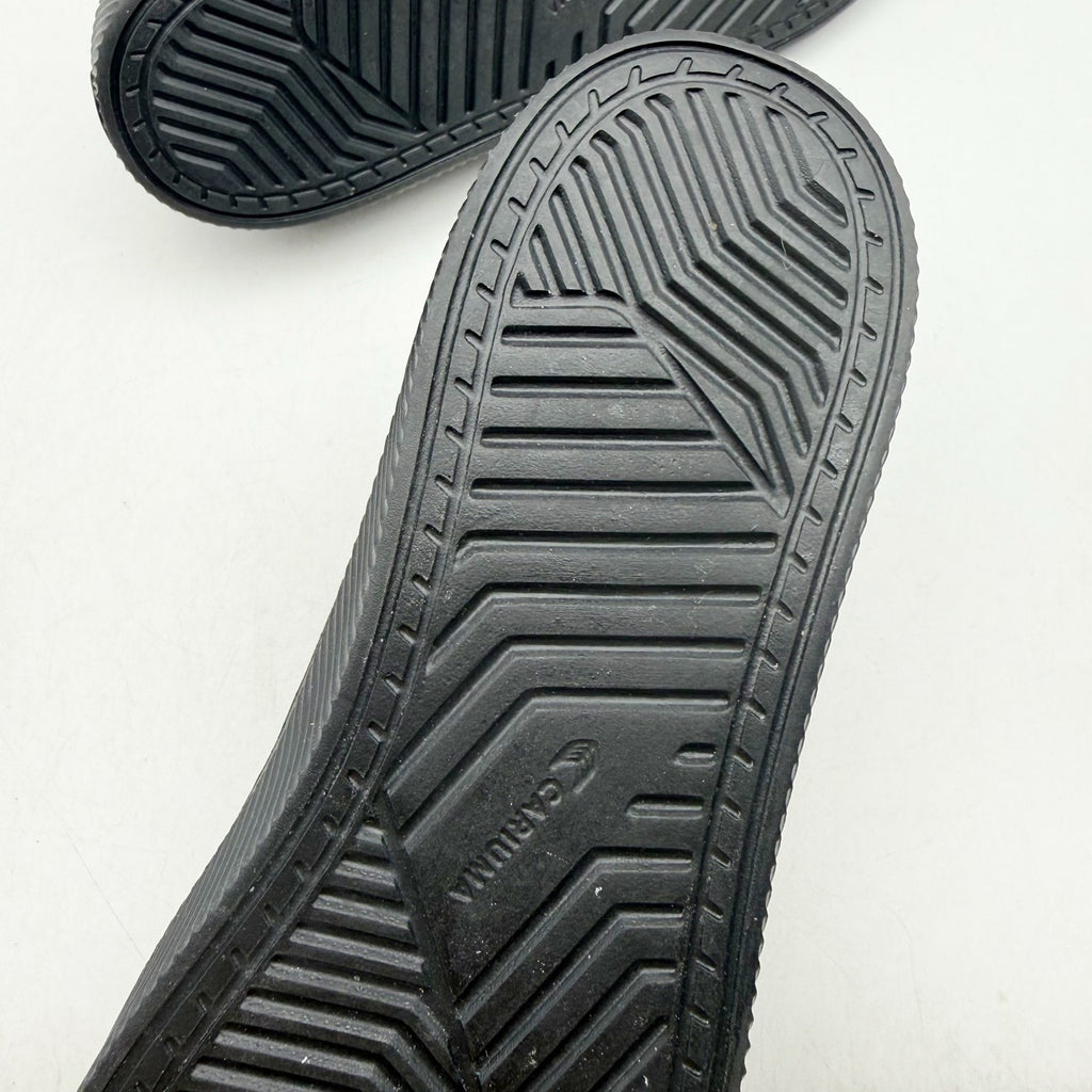 Cariuma IBI Slip On Sneakers Womens 8.5 Mens 7 All Black Knit Bamboo NWOB