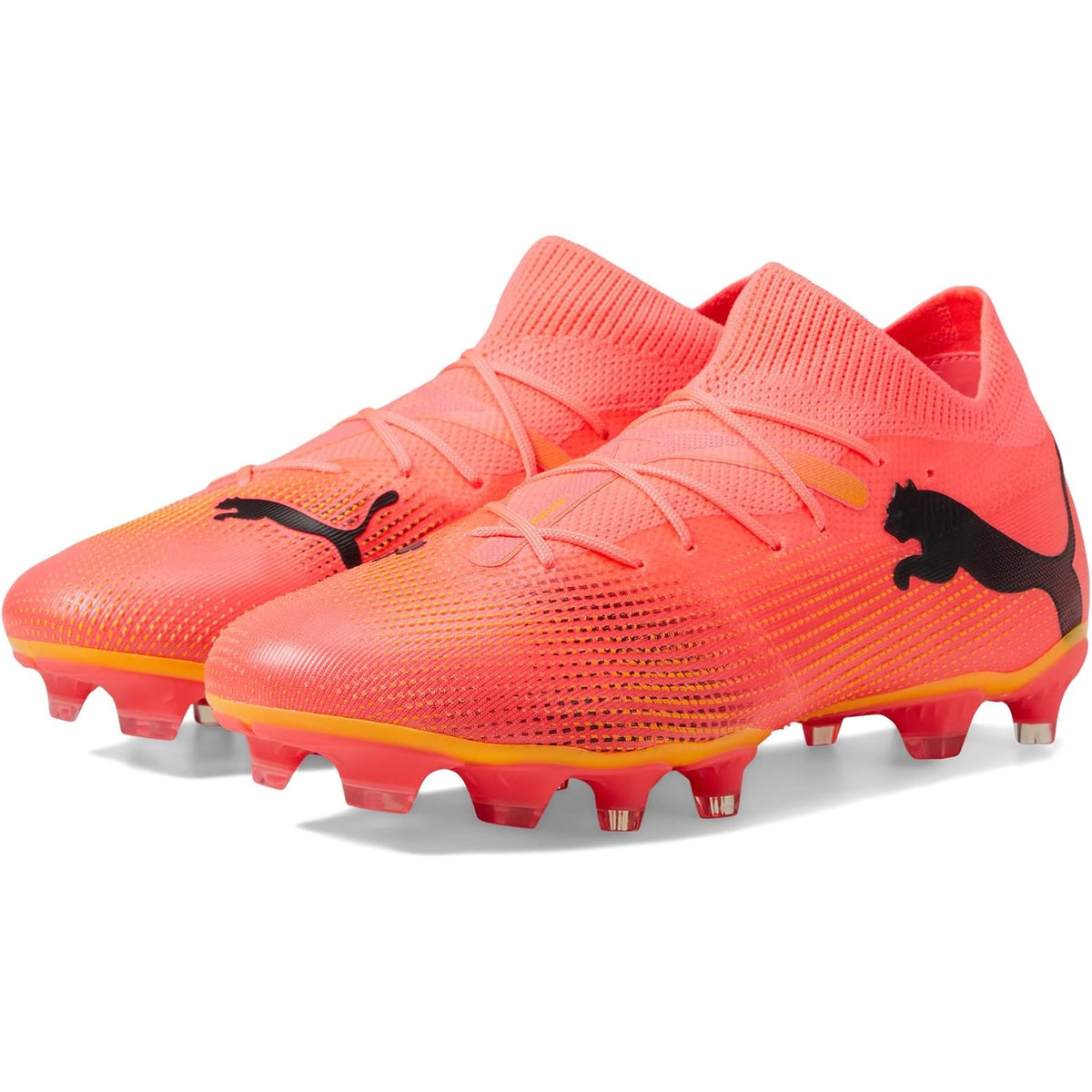 Puma Mens Future 7 Match FG/AG Soccer Cleats Size 10.5 Orange 107715-03 NWOB