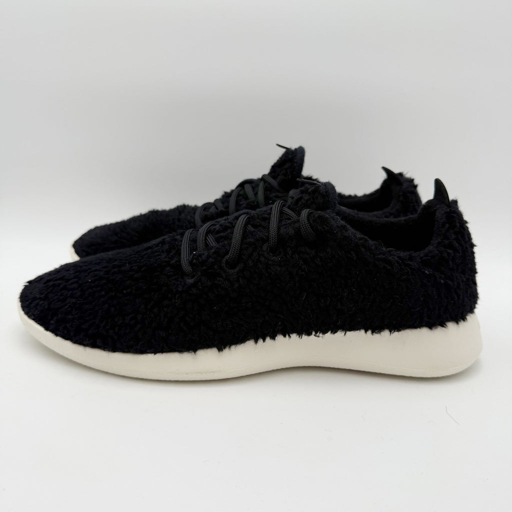 AllBirds Mens Wool Runner Fluff Sneakers US 10 EU 42.5 Black Athletic NIB