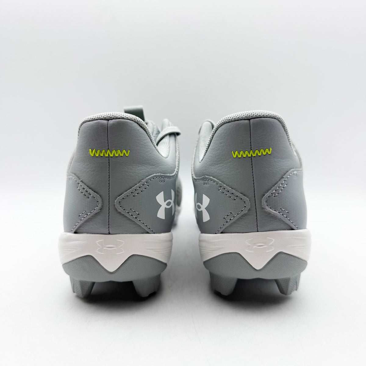 Under Armour Mens Leadoff Low RM Molded Baseball Cleats Size 13 Grey White NWOB