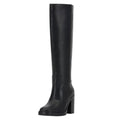 Vince Camuto Womens Gibi Knee High Boots US 8 M Narrow Calf Black Leather NWOB