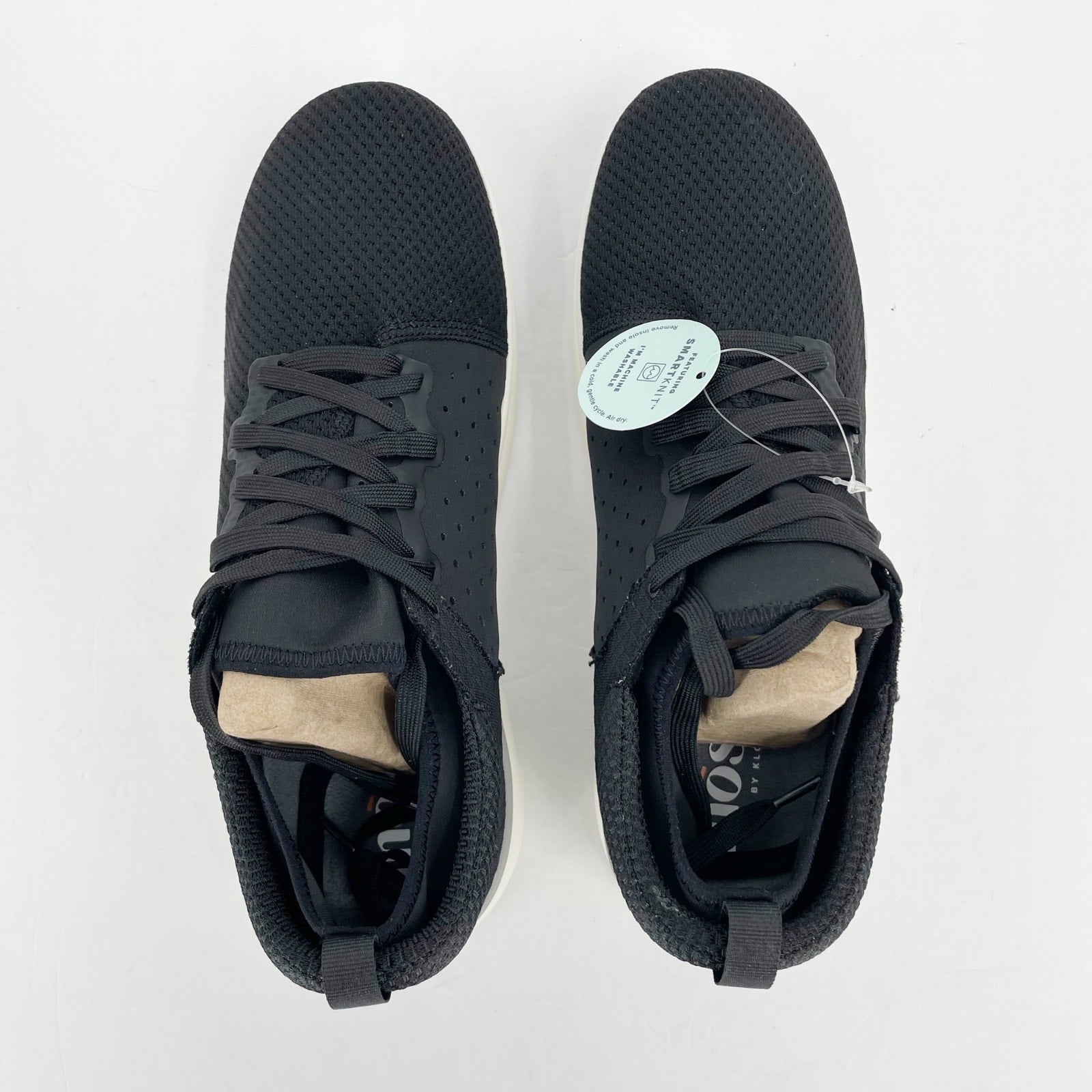 Moshn Womens Rhythm Sneakers US 10 Wide EU 40-41 Black White Athletic Shoes NIB