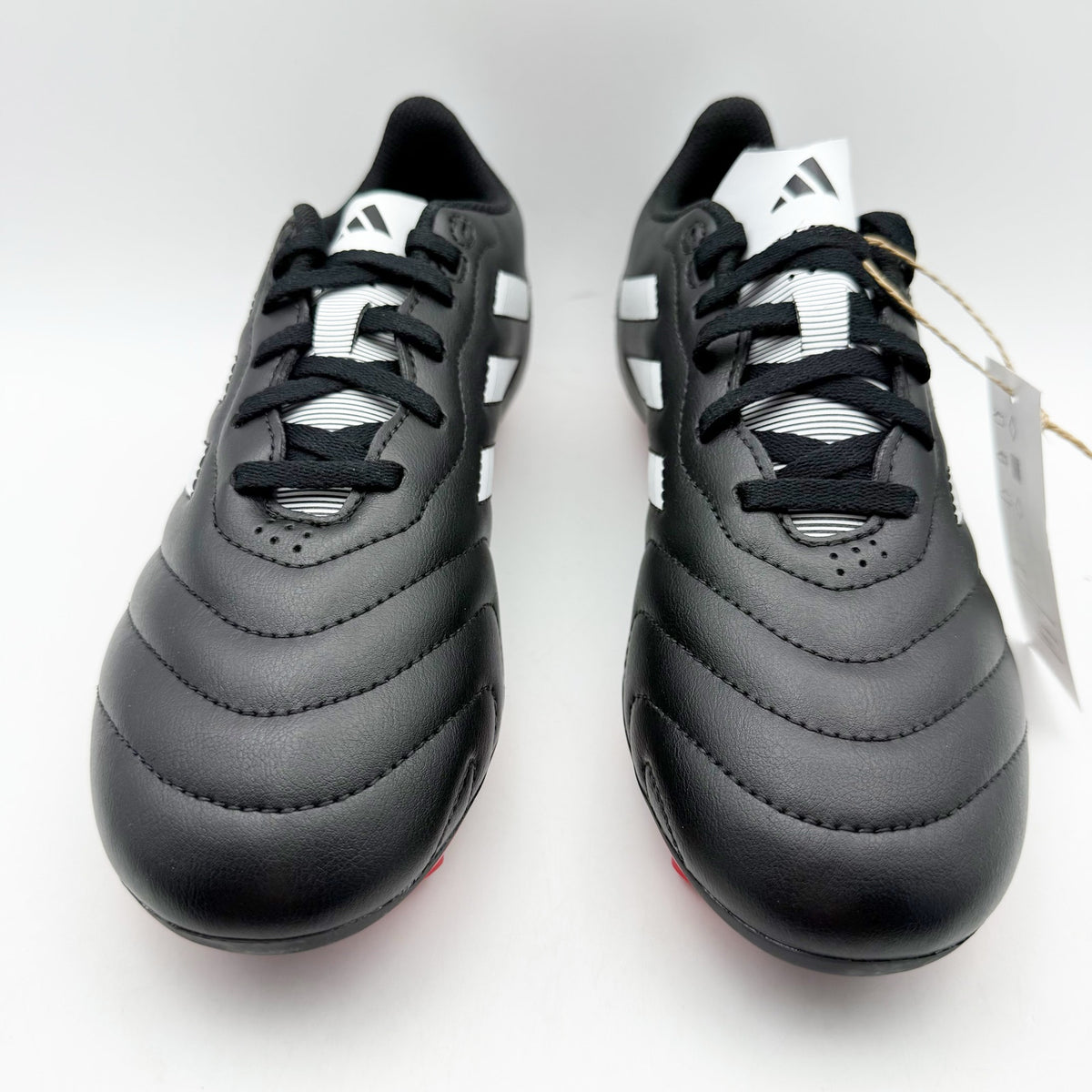 Adidas Mens Goletto VIII Firm Ground Soccer Cleats Size 9 Black Red Athletic NWT