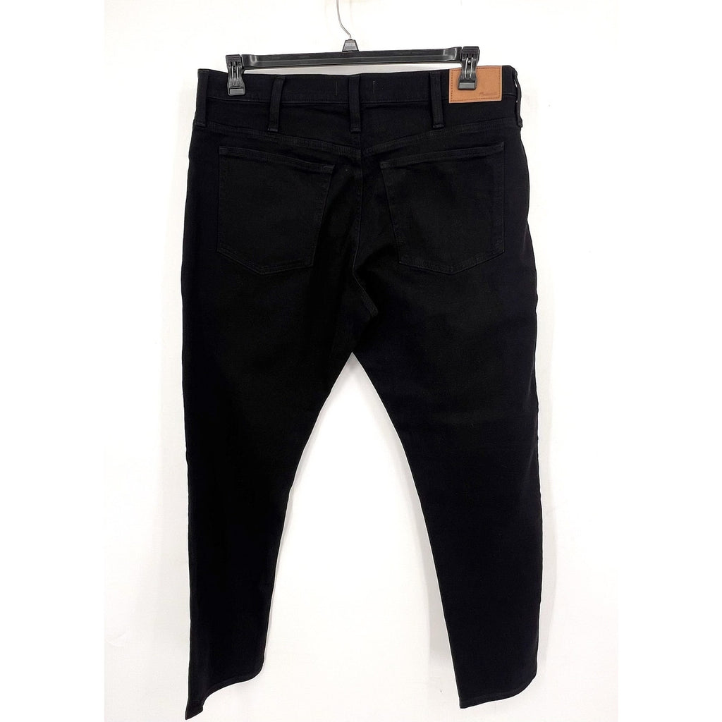 MADEWELL Men's Athletic Slim Jeans 40x32 Black Denim Stretch NG307 NWT