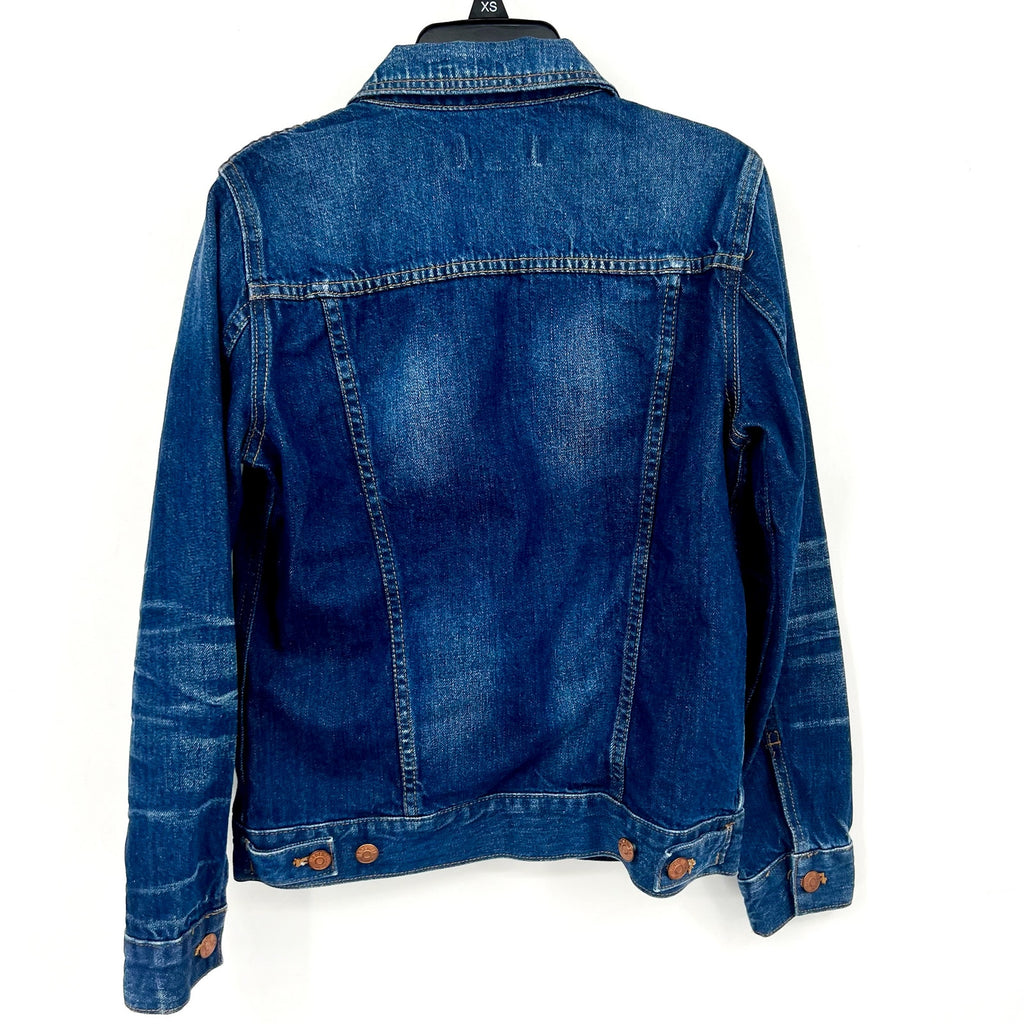 MADEWELL Womens The Classic Jean Jacket Small Blue Briarwood Wash H8341 NWT