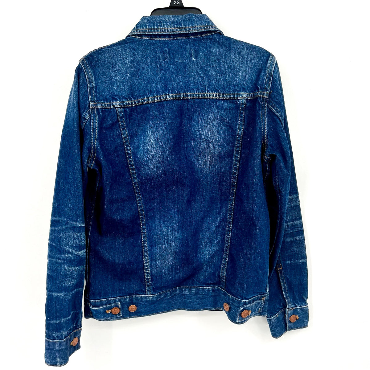 MADEWELL Womens The Classic Jean Jacket Small Blue Briarwood Wash H8341 NWT