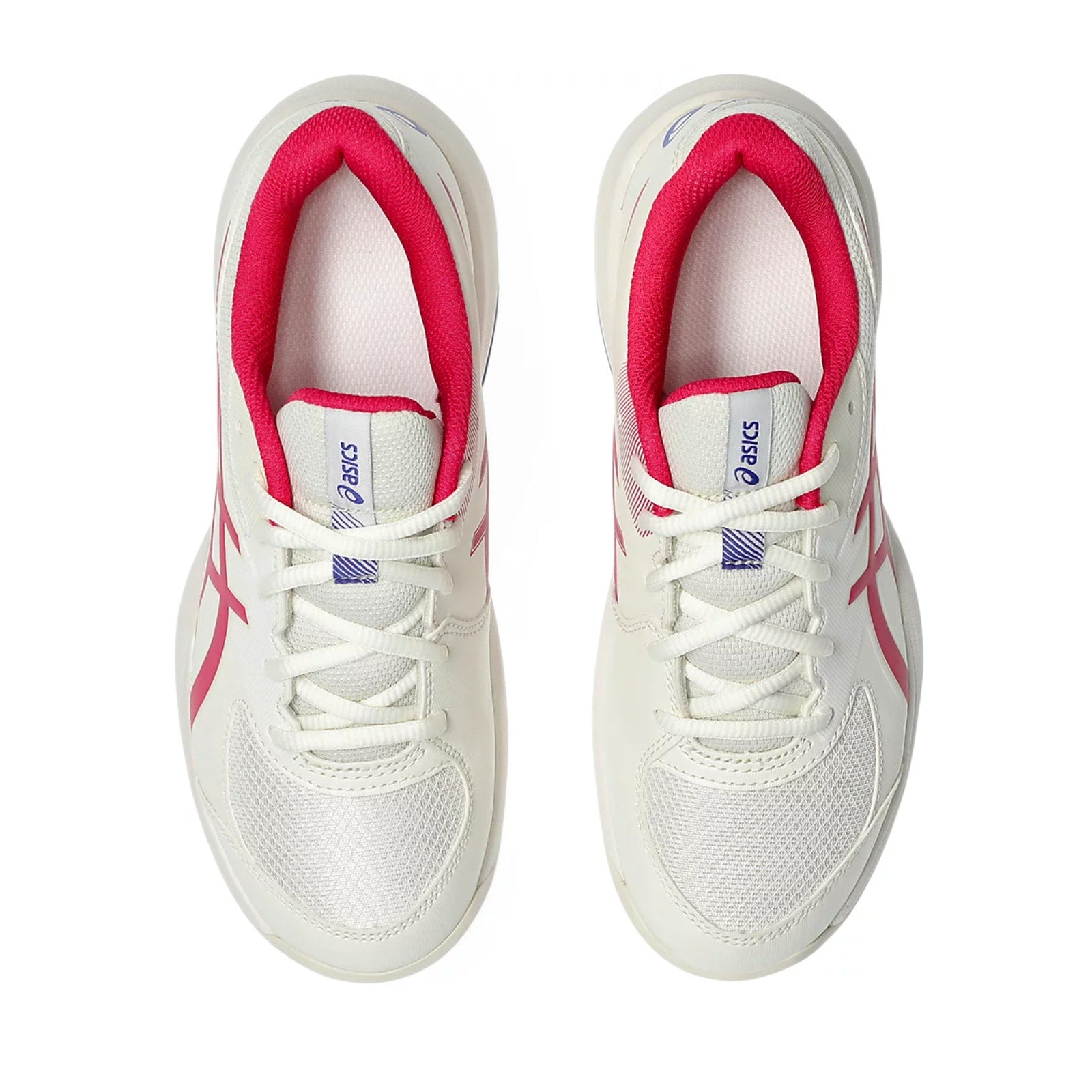 ASICS Kids Gel-Game Grade School Athletic Shoes US 4 White Pink Tennis Court NIB