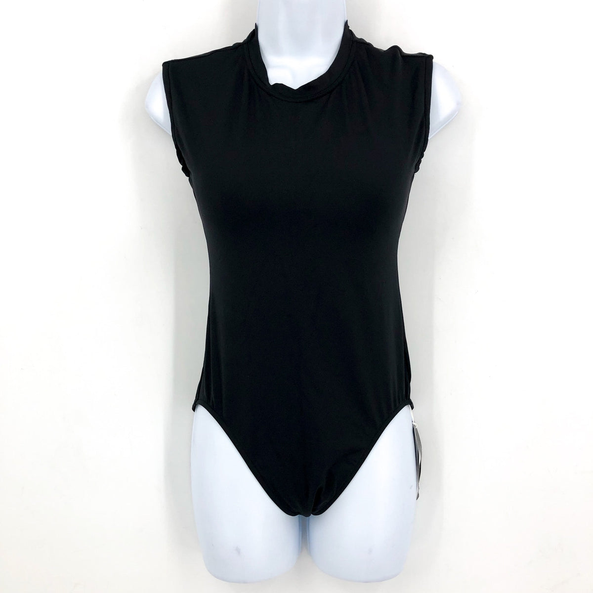 SEAFOLLY COLLECTIVE Women's One Piece Swimsuit US Size 6 Black Cap Sleeve NWT