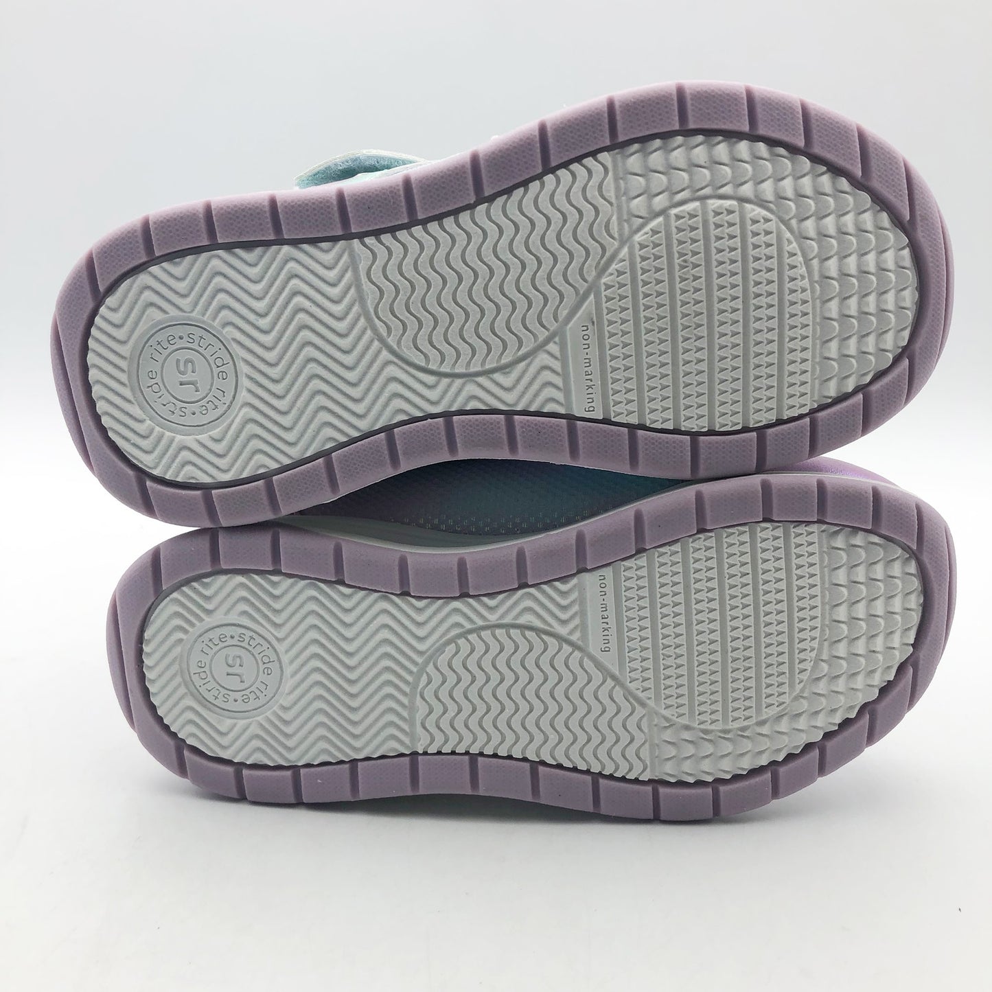 Stride Rite Girl SR Starlight Aqua Sneakers 10 Wide Toddler Shoes Turquoise NIB