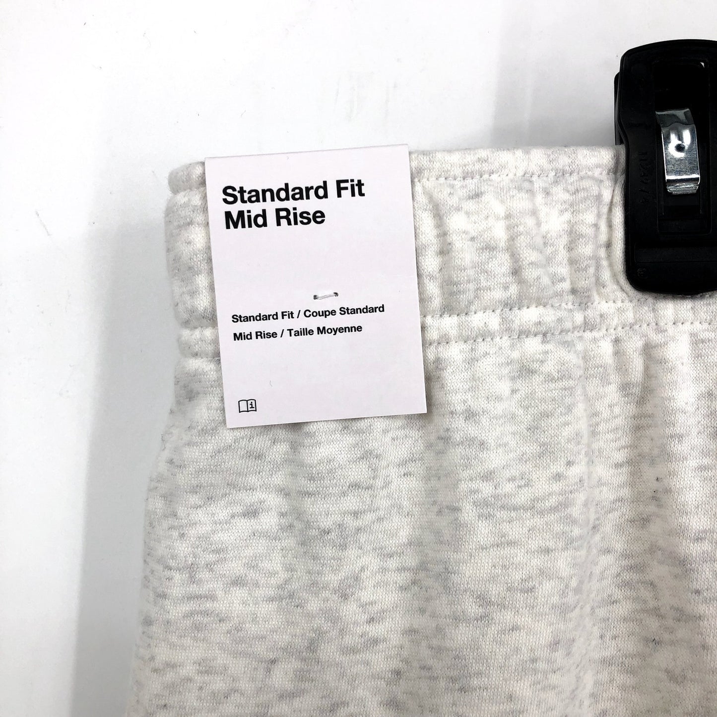 NIKE Womens Sportswear Club Fleece Joggers 1X Light Grey Mid-Rise Sweatpants NWT