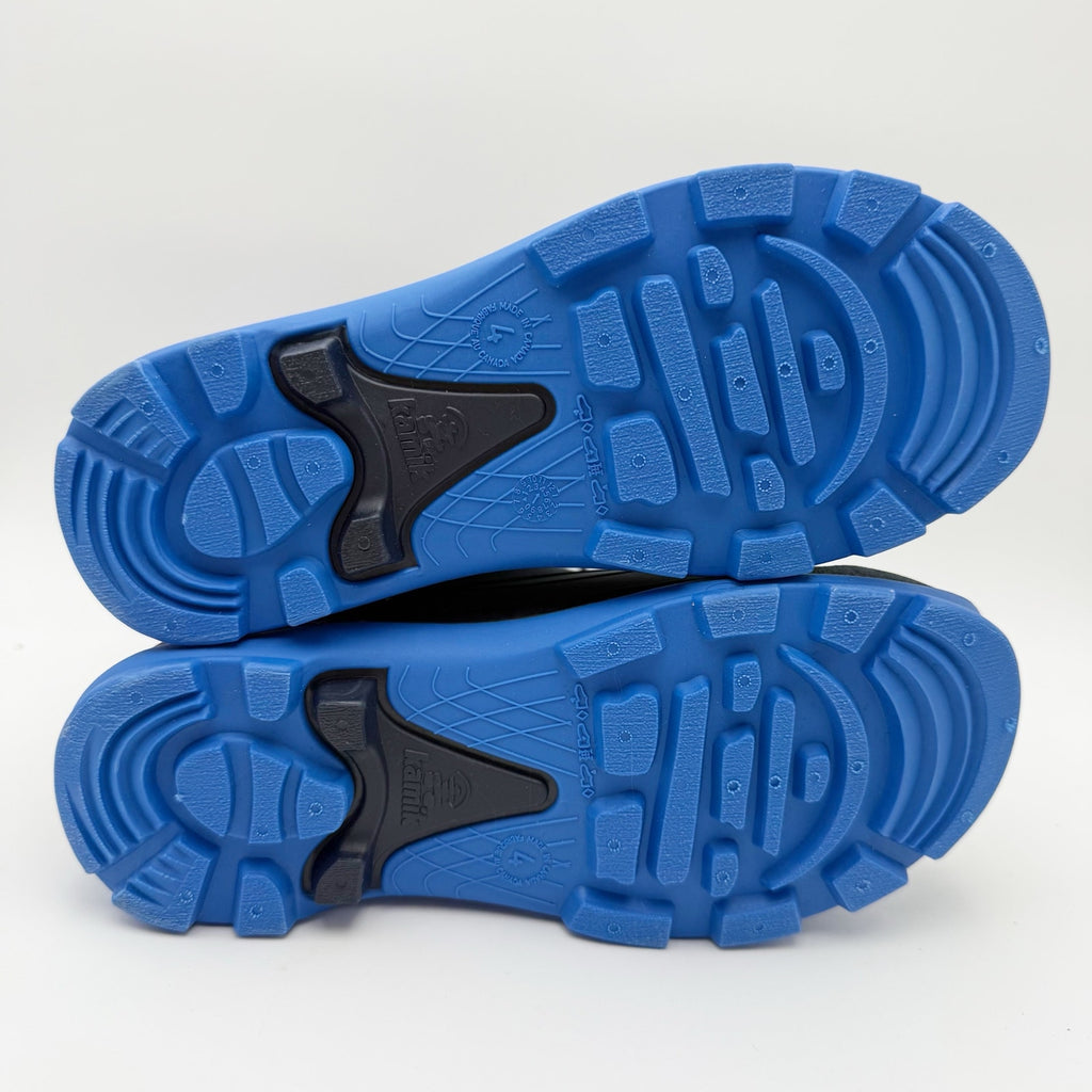 Kamik Kids Snobuster Winter Boots US 4 EU 36 Grey Blue Waterproof NIB