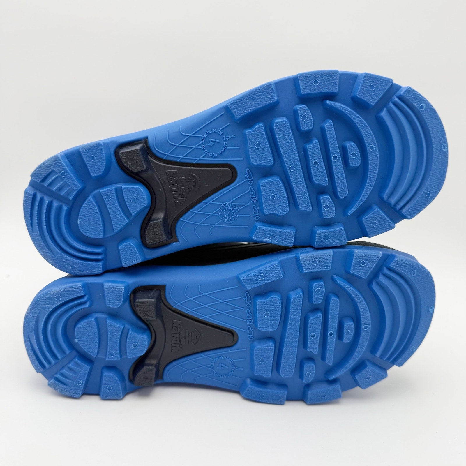 Kamik Kids Snobuster Winter Boots US 4 EU 36 Grey Blue Waterproof NIB