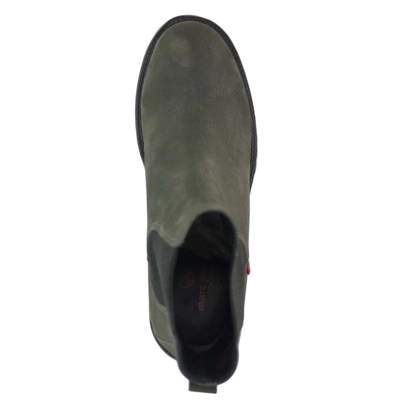 Marc Joseph New York Womens Columbia ST Ankle Booties US 6 Green Leather NWOB