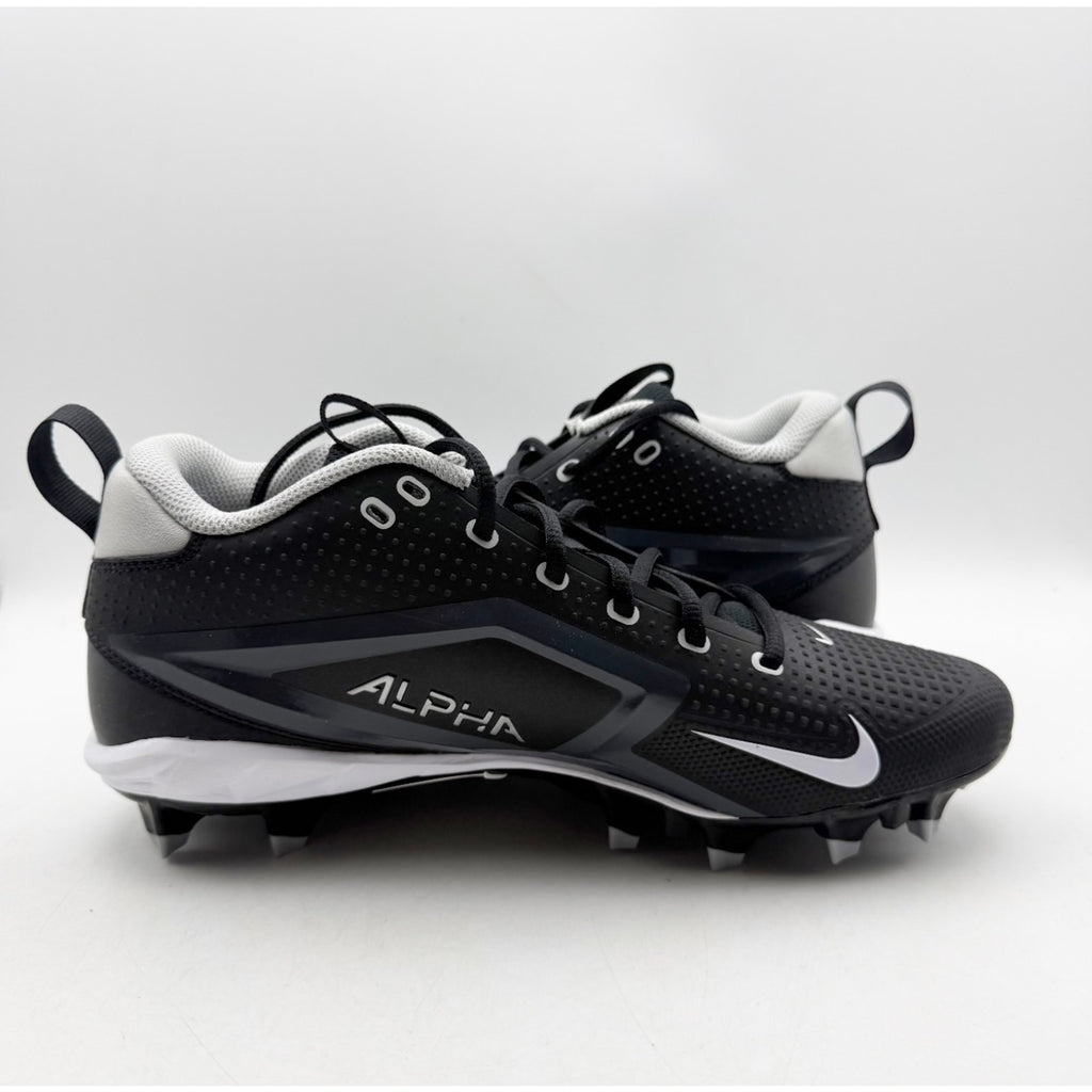 Nike Mens Alpha Menace 4 Varsity Molded Football Cleat US 10.5 Black FN0027 NWOB
