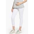 1822 DENIM Super Skinny Maternity Ankle Jeans Size 25 White Ultra Soft NWT