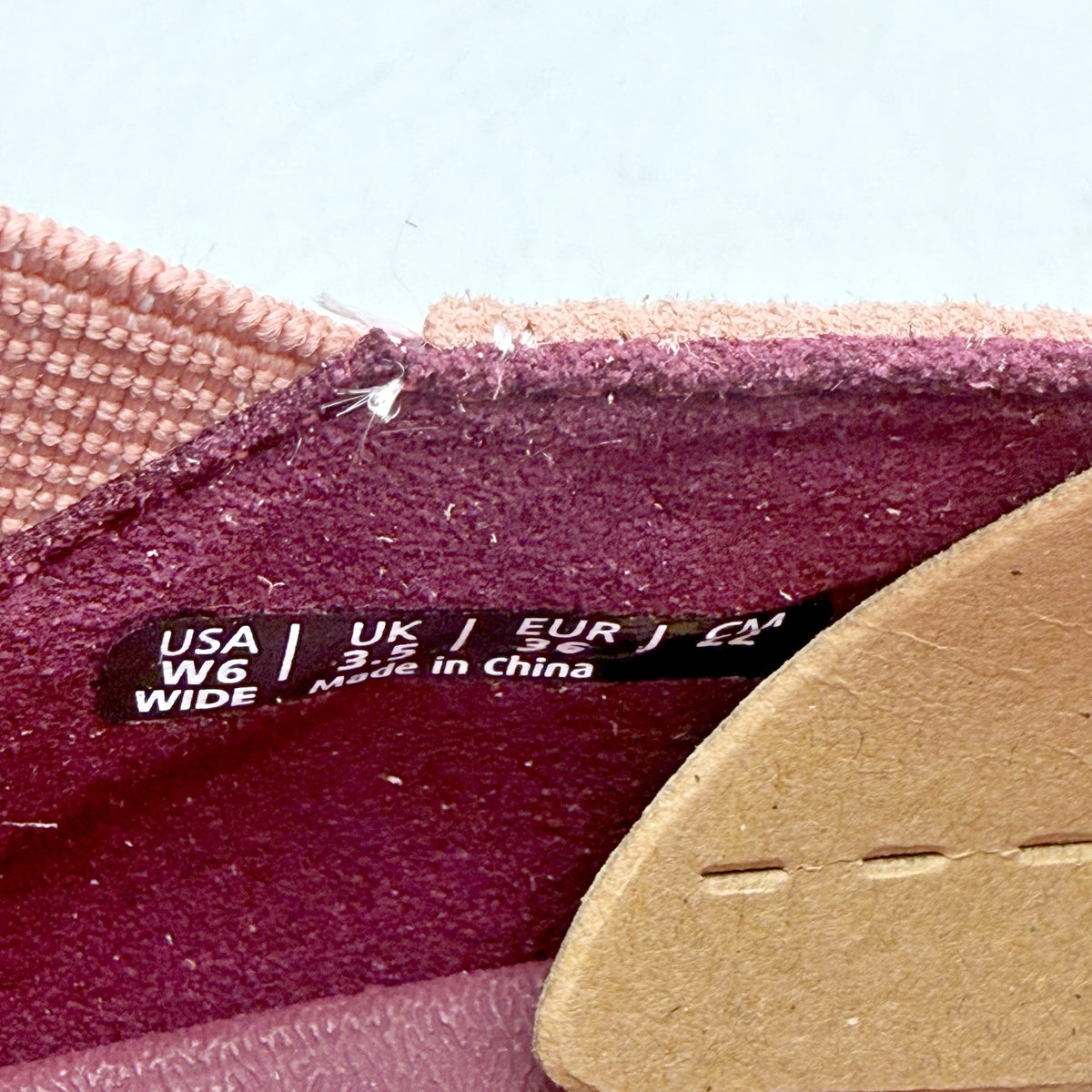 Spenco Womens Siesta Convertible Shoes Size 6 WIDE Pink Suede Casual Slip On NIB