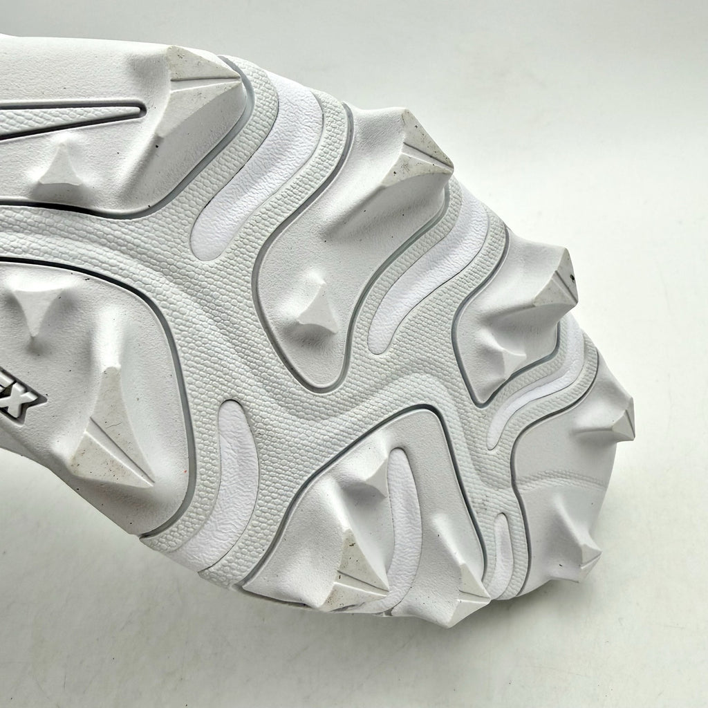NIKE Mens Vapor Edge Shark 2 Football Cleats US 13 EU 47.5 White Silver NIB