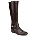 Naturalizer Womens Rena Knee High Boot 10 Wide Wide Calf Brown Leather NIB