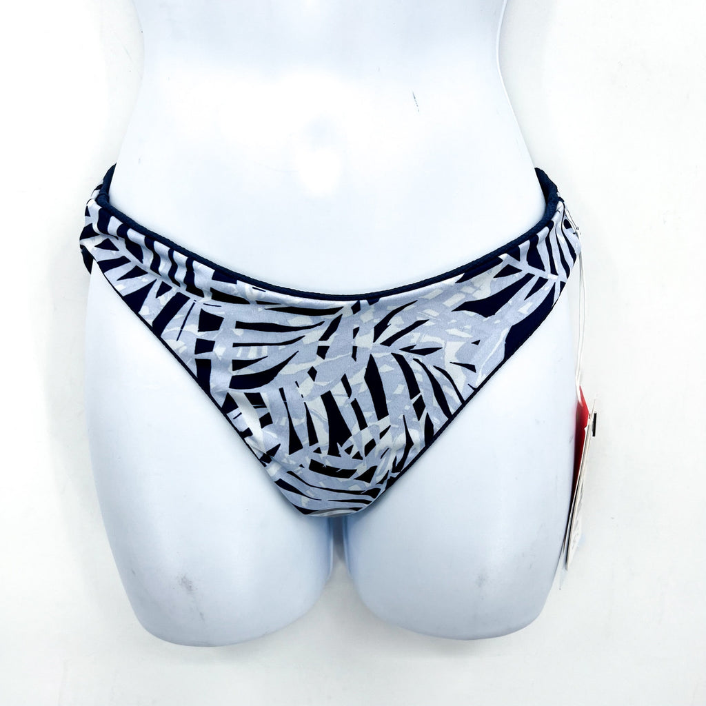 MAAJI Women's Sublimity Reversible Bikini Bottom Large Indigo Blue Printed NWT