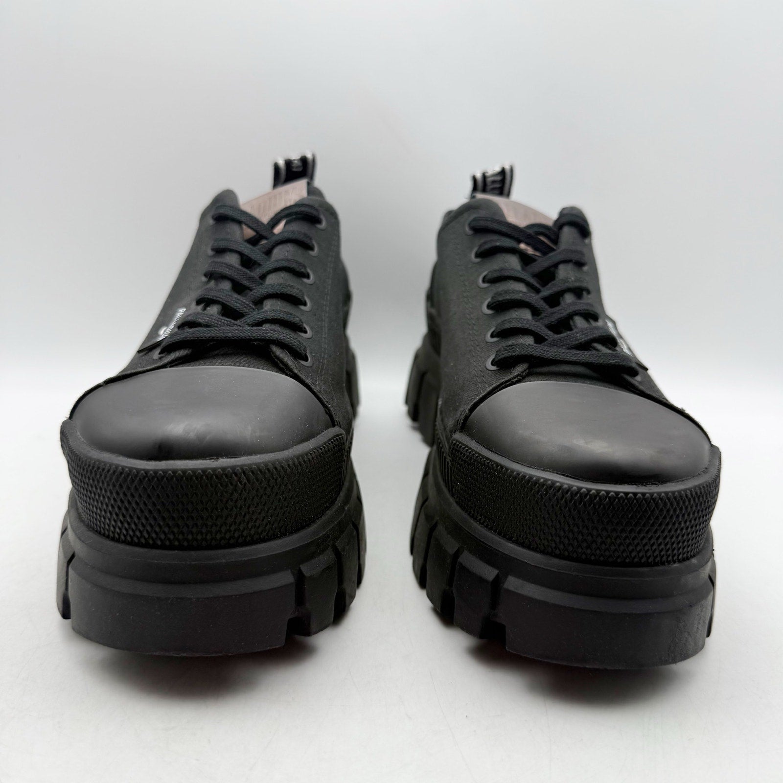Palladium Womens Revolt Lo TX Platform Casual Sneakers Size 7.5 Black NWOB