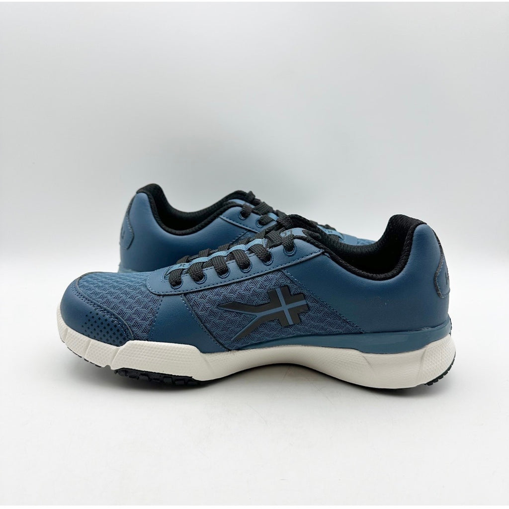 KURU Quantum Athletic Shoes MENS 7 or WOMENS 8.5 WIDE Blue Black Sneakers NWOB