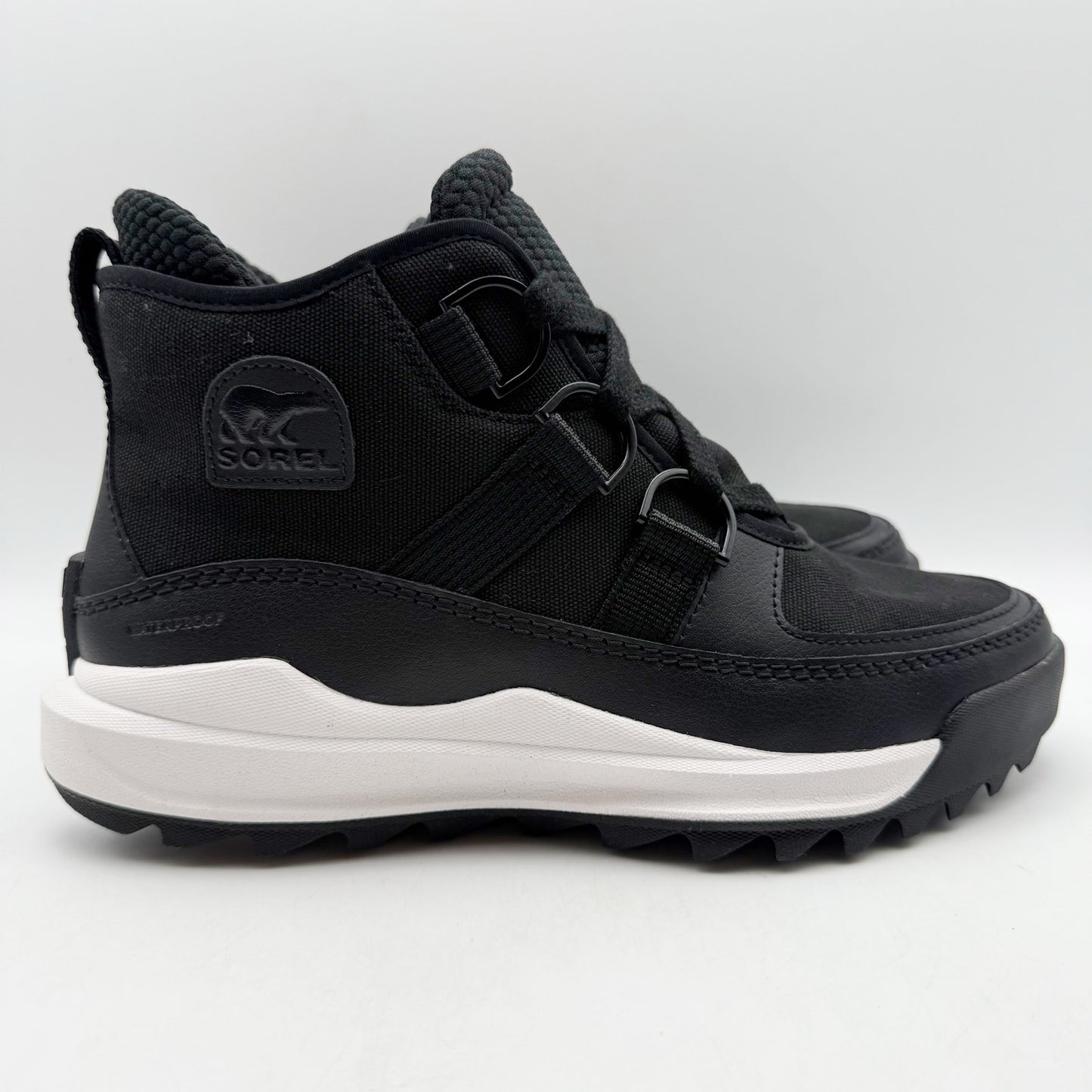 SOREL Womens ONA RMX Chukka Sneaker Boot Size 9.5 Black Insulated Waterproof NIB