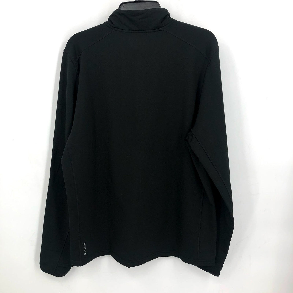 SMARTOOL Men's Active Fleece 1/2 Zip Sweatshirt Large Black Long Sleeve NWT