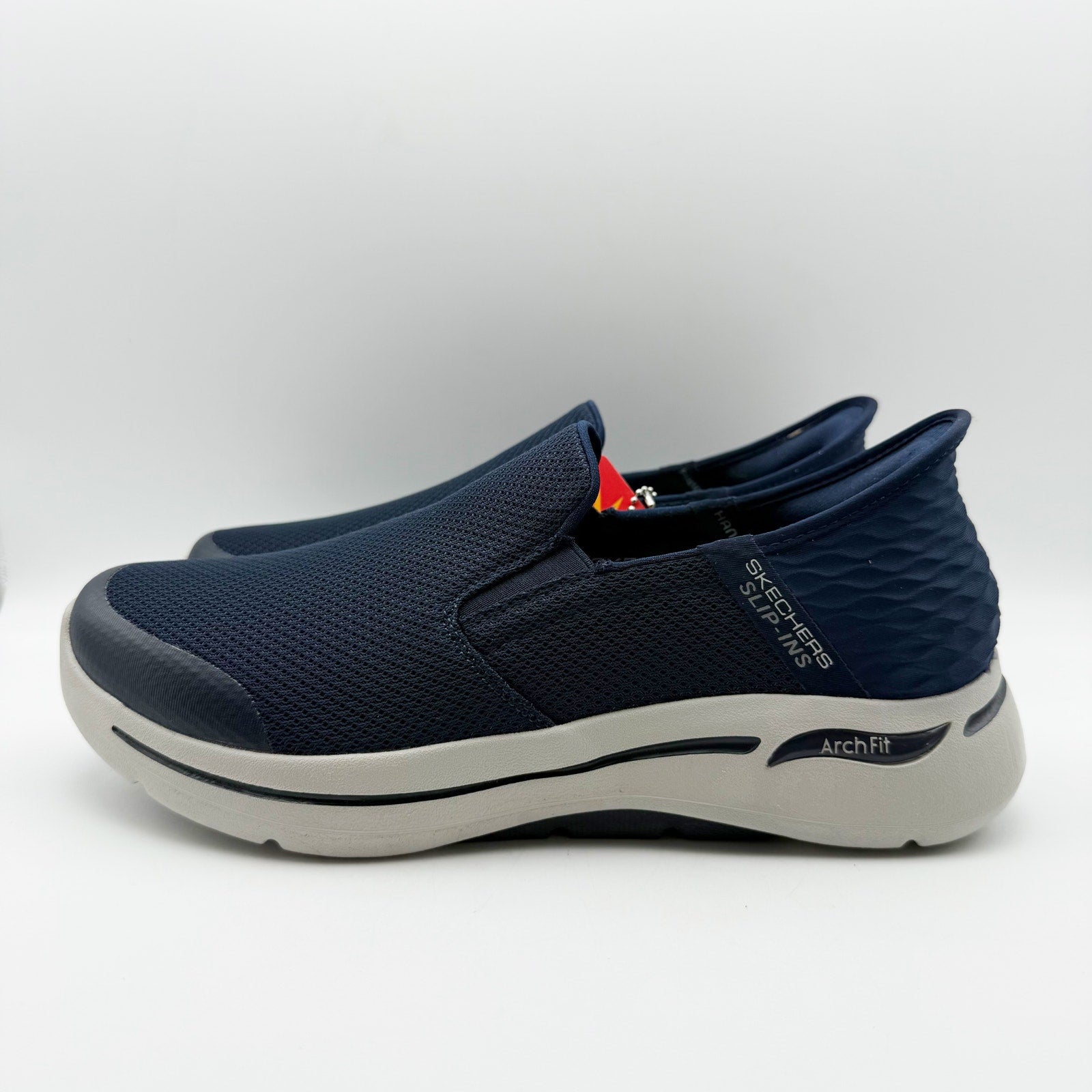 Skechers Mens Performance GO Walk Arch Fit Slip In Sneakers US 9.5 XW Blue NIB