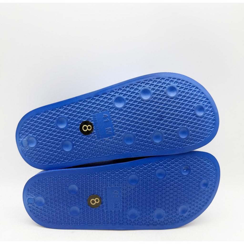 Saint Morta Men's Alameda Pool Slides Size 8 EU 41 Cobalt Blue Rubber NIB