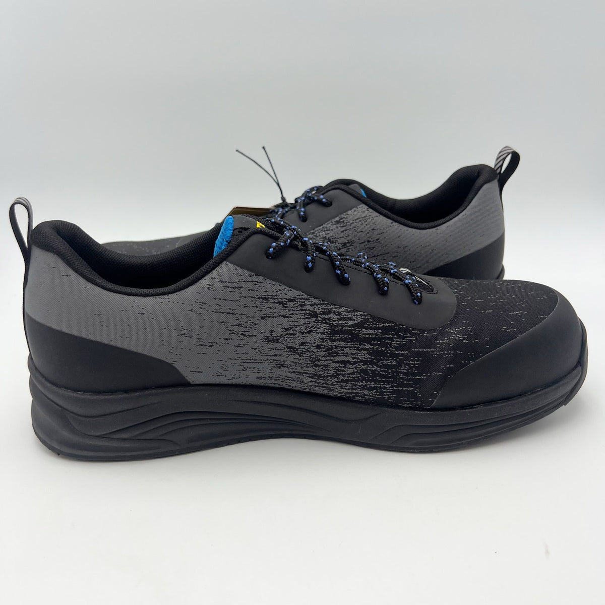 Terra Mens Monolift Composite Toe Work Sneakers US 10 Wide EU 43 Grey Blue NIB