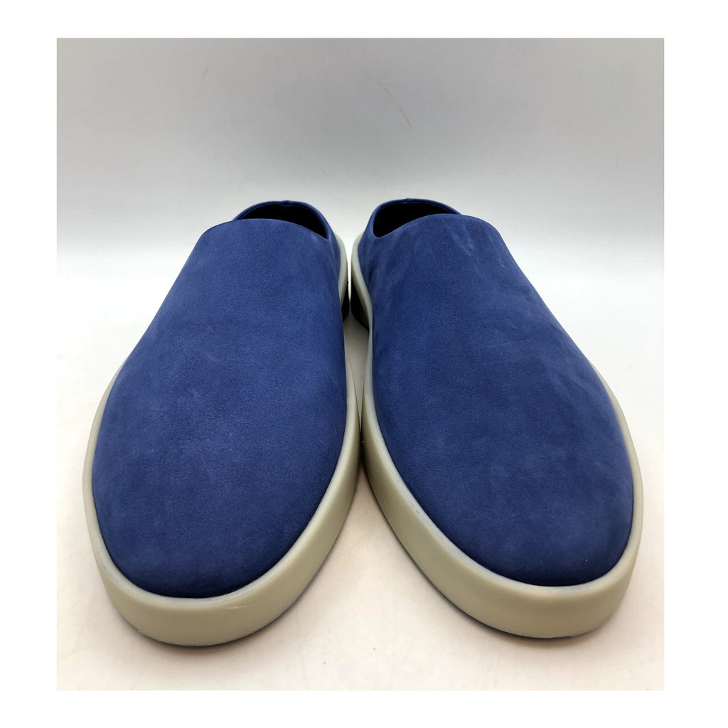 Wolf & Shepherd Cruise Mule Slip On Shoes MENS 7.5 WOMENS 9 Blue Leather NIB