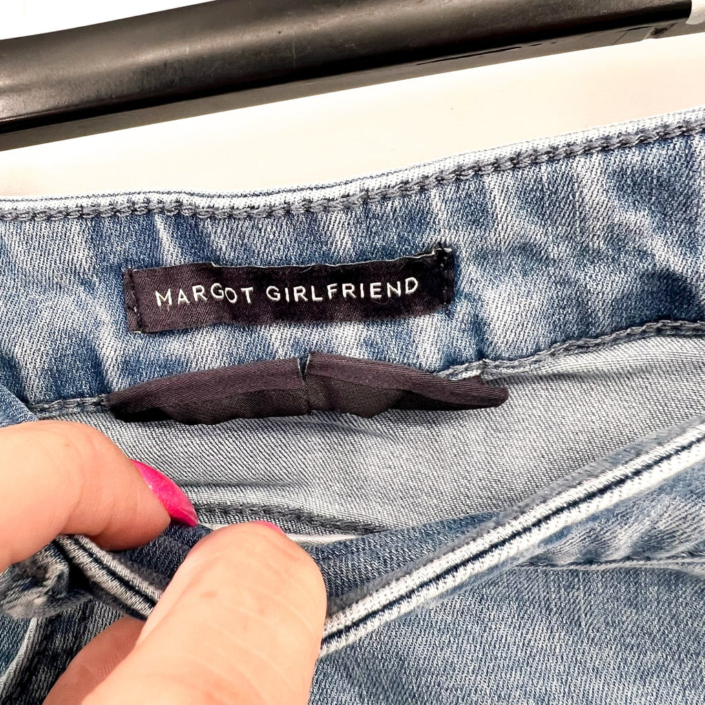 NYDJ Womens Margot Girlfriend Jeans Size 20W Petite Kingston Blue NWT