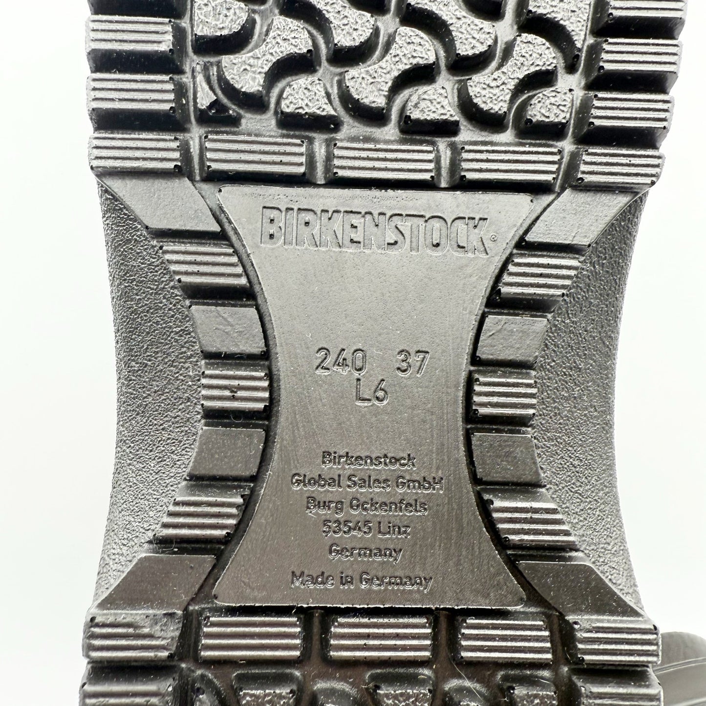 Birkenstock Womens Prof Birki Slip-Resistant Work Clog EU 37 US 6 Black NWOB