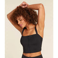 ANDIE SWIM Women's The Snap Tankini Top XL D Flat Black Square Neck NWT