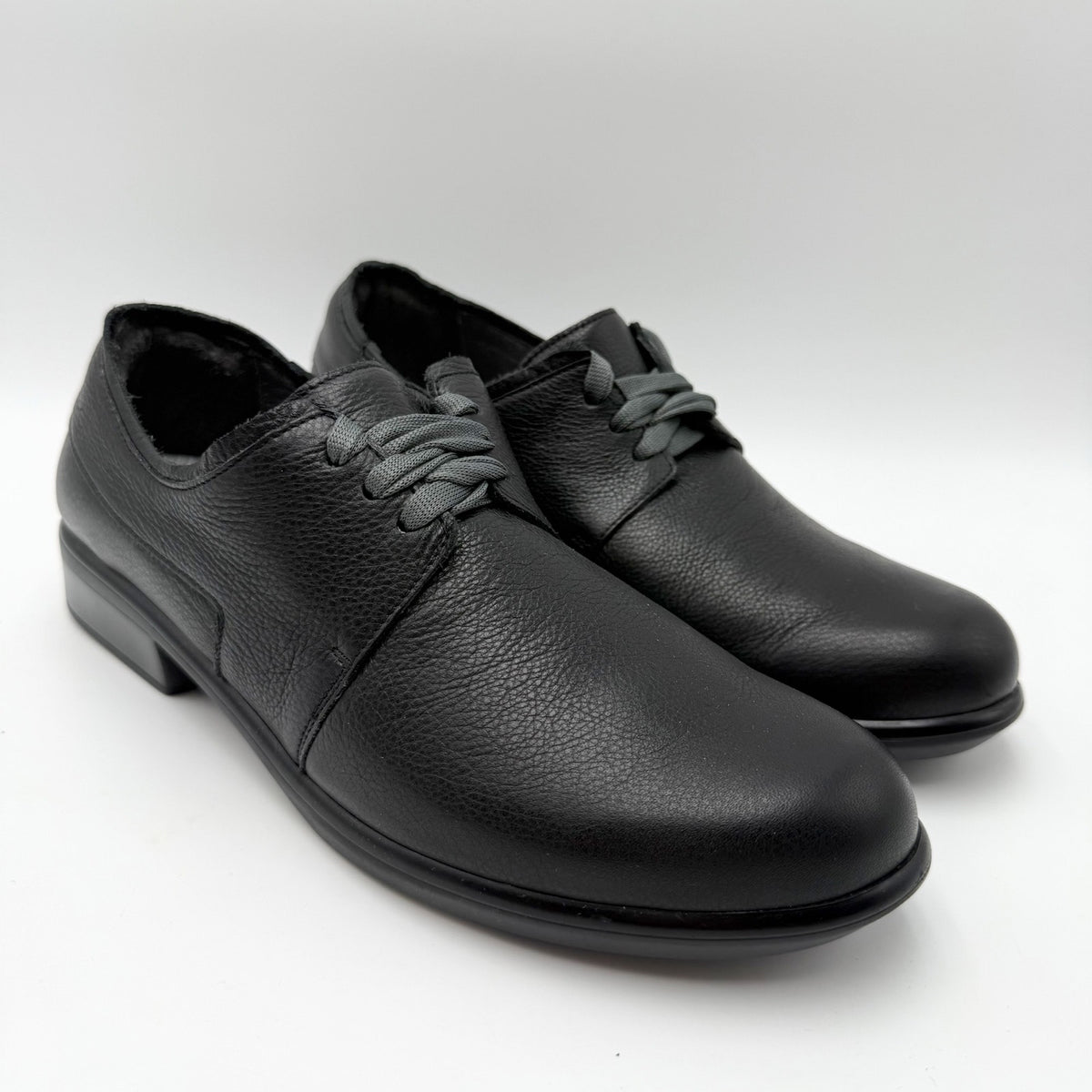Naot Womens Blizzard Oxford Shoes Size 9 EU 40 Black Leather NWOB